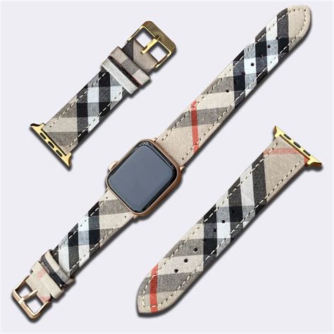 black burberry apple watch band|burberry watch bands for women.